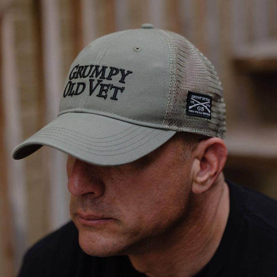 Grunt Style Grumpy Old Vet Hat | Veteran Hat