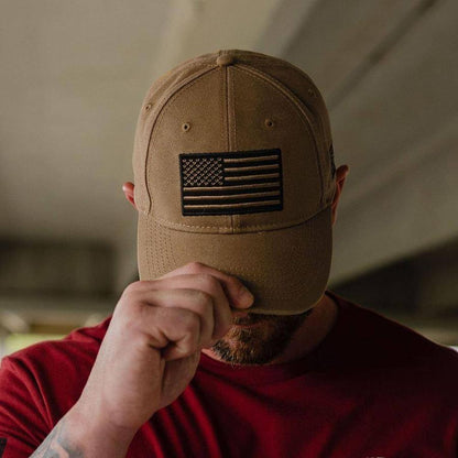 Grunt Style Patriotic Gear - Embroidered American Flag Hat