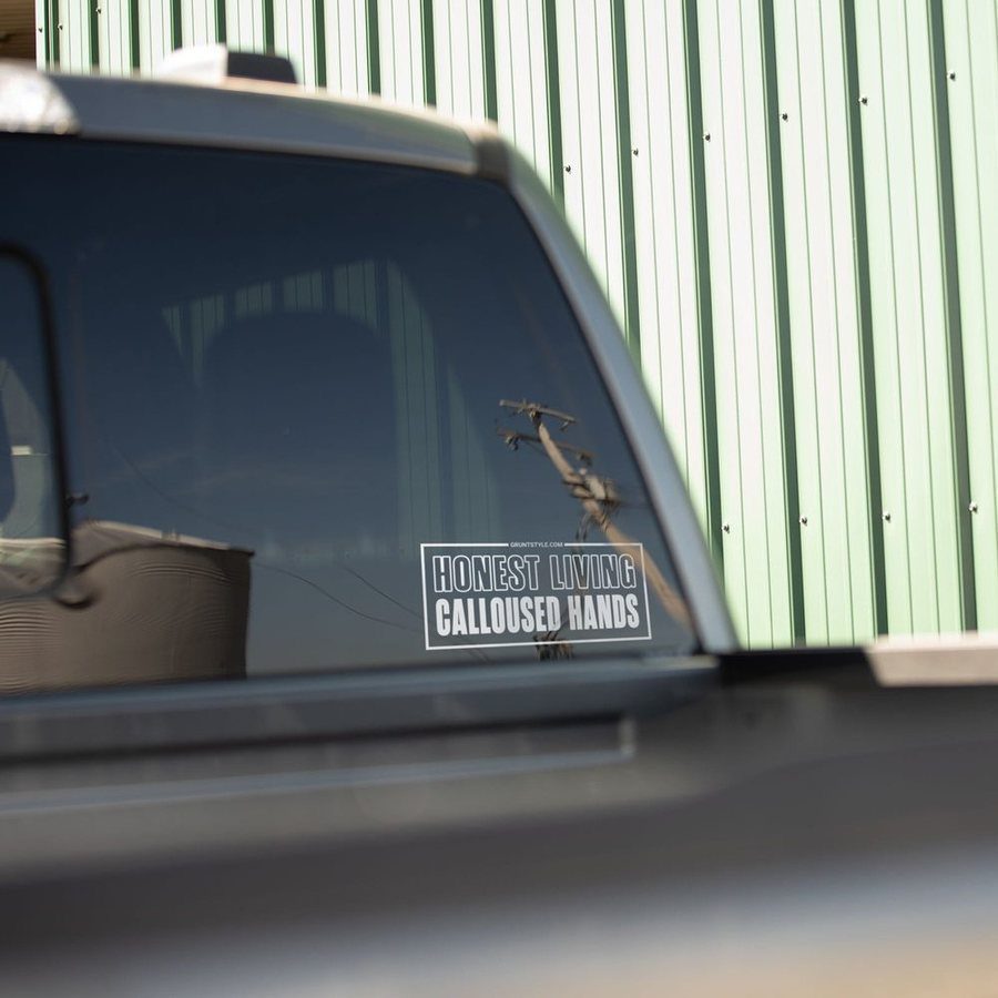 Grunt Style Calloused Hands Decal