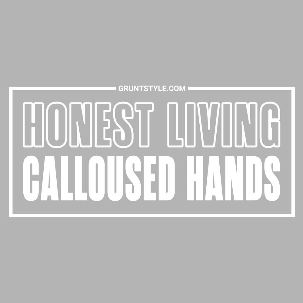 Grunt Style Calloused Hands Decal