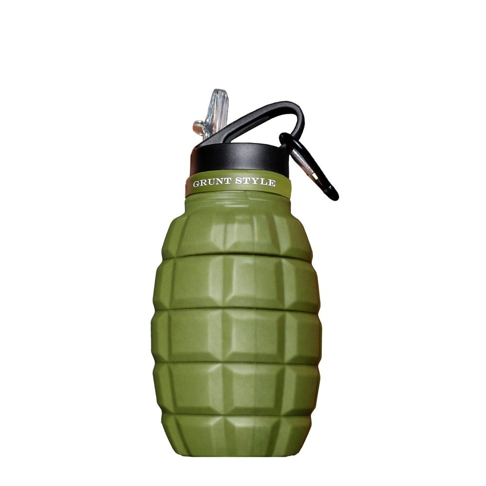 Grunt Style Grunt Style Military Green Hydro Blast: Collapsible Bottle