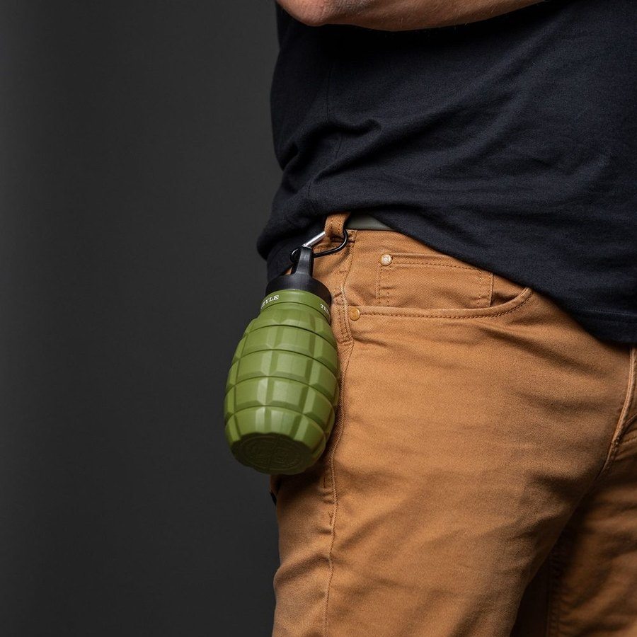 Grunt Style Grunt Style Military Green Hydro Blast: Collapsible Bottle