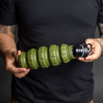 Grunt Style Grunt Style Military Green Hydro Blast: Collapsible Bottle