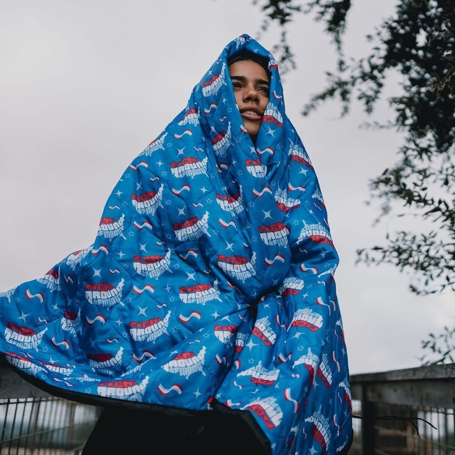 Grunt Style FAFO Poncho Liner Woobie Blanket