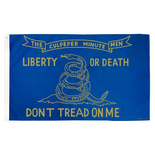 Grunt Style Culpeper Minutemen 1775 Flag