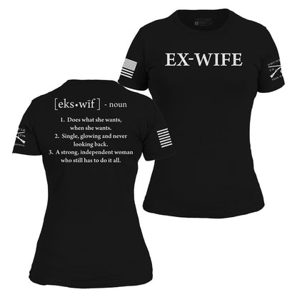 Grunt Style Ex-Wife Defined Slim Fit T-Shirt - Black