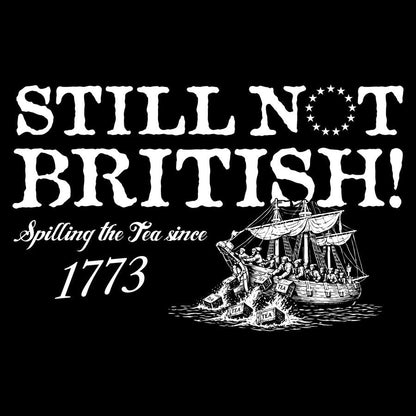 Grunt Style Women's Still Not British Flowy Tank - Black