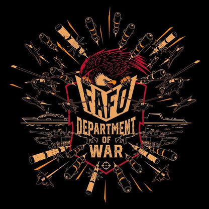 Grunt Style Women's Department Of War V-Neck - Black