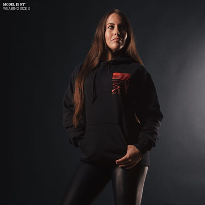 Grunt Style Women's Freedom Angel Hoodie - Black