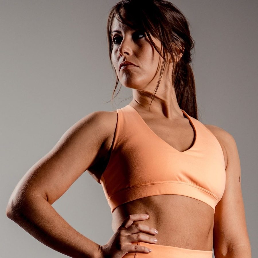 Grunt Style Women's Low Impact Sport Bra | Patriotic Workout Cothing