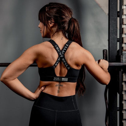 Grunt Style Women's Low Impact Sport Bra | Patriotic Workout Cothing