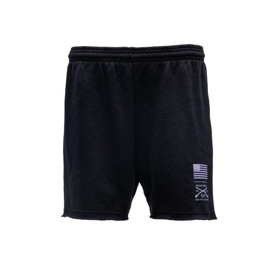 Grunt Style Women's R&R Fleece Shorts - Black