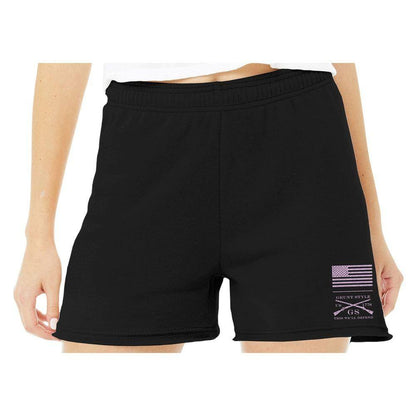 Grunt Style Women's R&R Fleece Shorts - Black