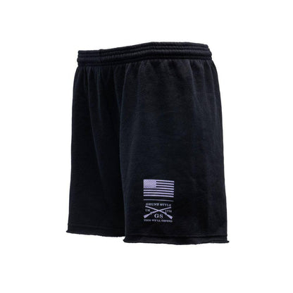 Grunt Style Women's R&R Fleece Shorts - Black