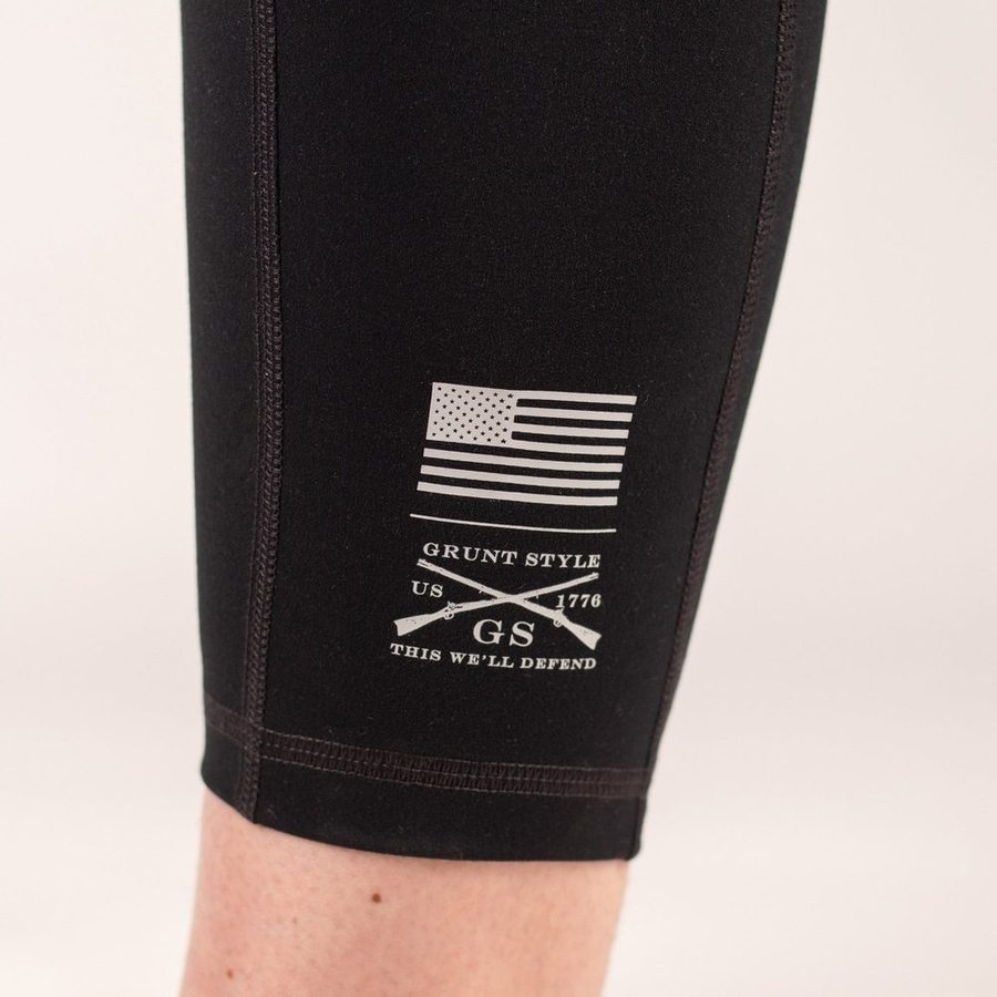 Grunt Style Women's Training Leggings | Patriotic Utility Leggings