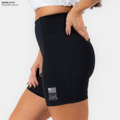Grunt Style Women's Biker Short - Black