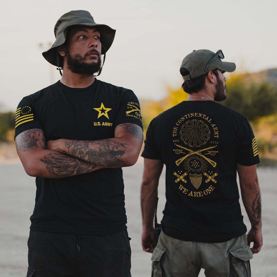 Grunt Style Army - We Are One T-Shirt - Black