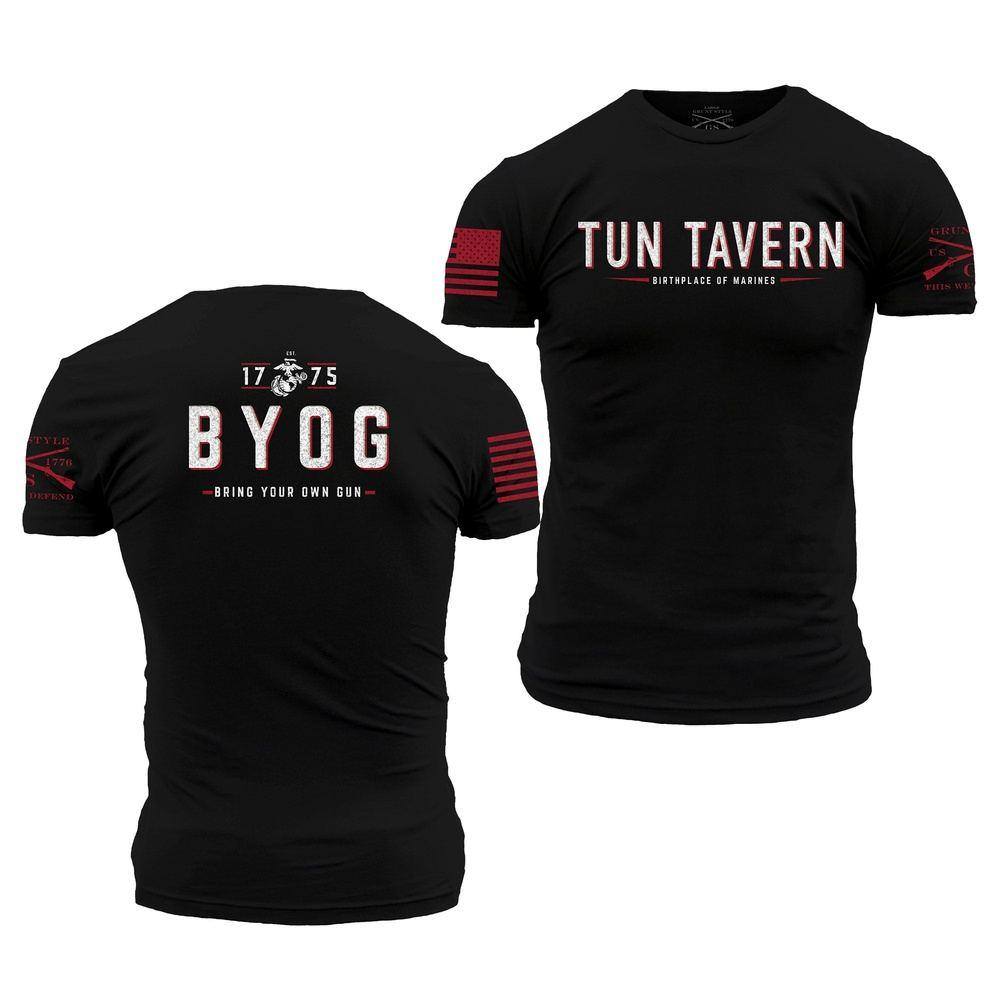 Grunt Style USMC T-Shirt - Tun Tavern - Made in the USA