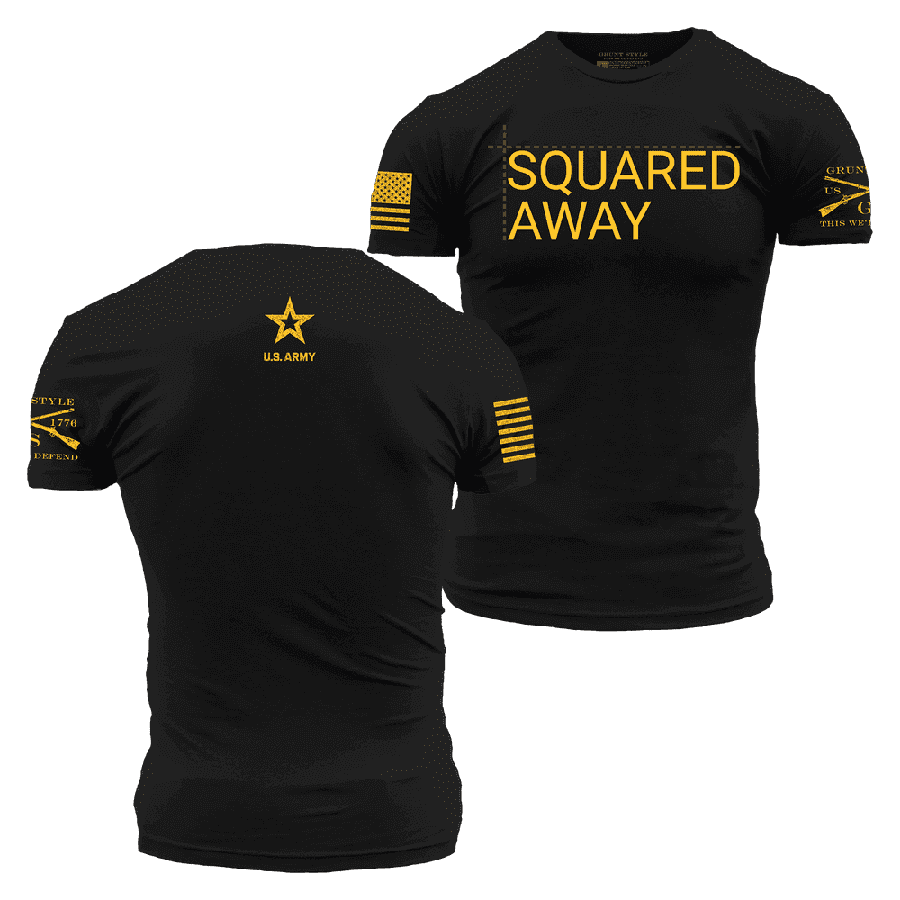 Grunt Style Army - Squared Away T-Shirt - Black