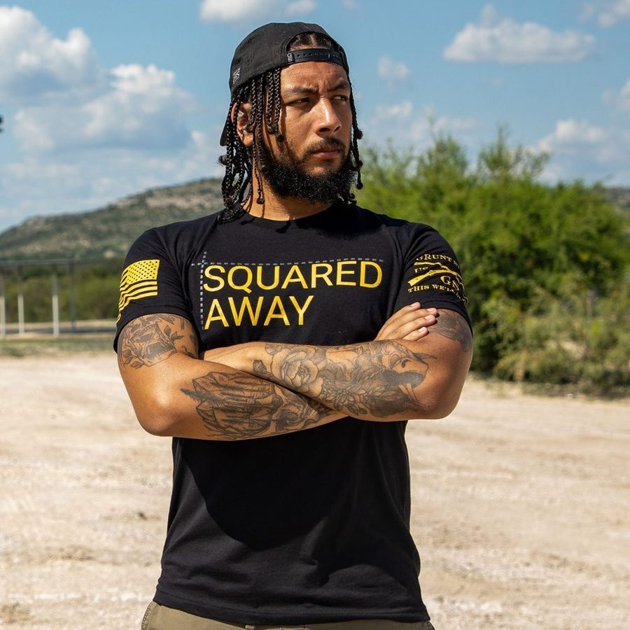Grunt Style Army - Squared Away T-Shirt - Black
