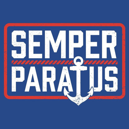 Grunt Style USCG - Semper Paratus T-Shirt - Royal