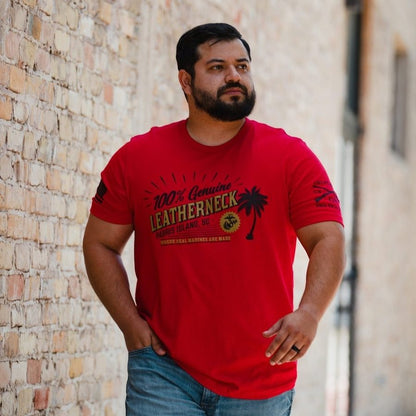 Grunt Style USMC - Parris Island T-Shirt - Red
