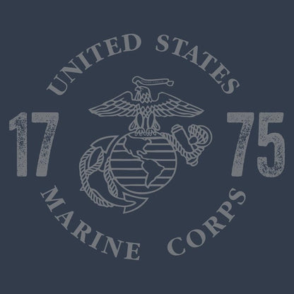 Grunt Style USMC - Through The Ages T-Shirt - Navy