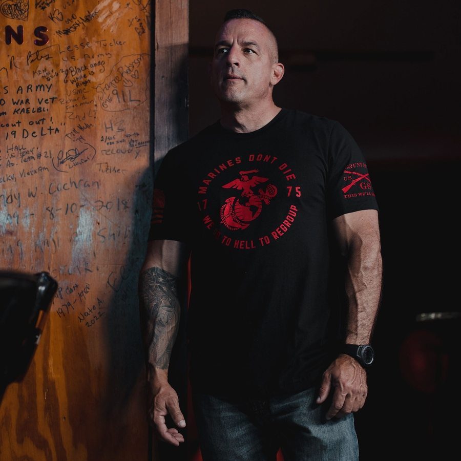 Grunt Style United States Marines Merch - Regroup - Made in the USA