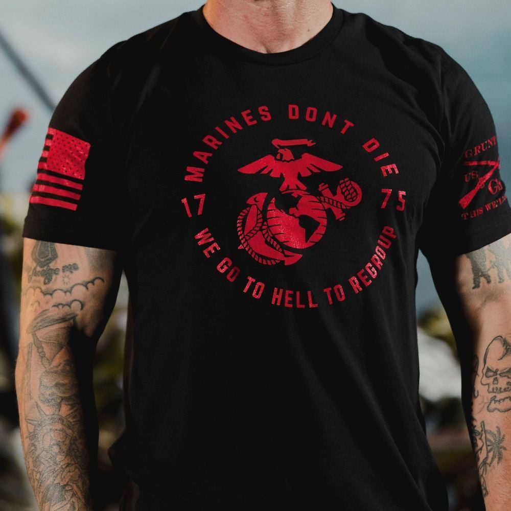 Grunt Style United States Marines Merch - Regroup - Made in the USA