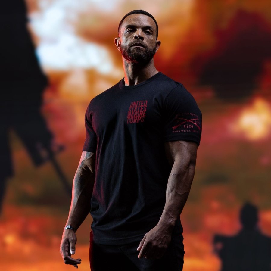 Grunt Style USMC - Brotherhood T-Shirt - Black