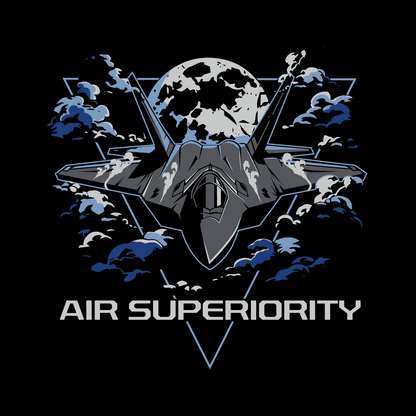 Grunt Style USAF - Air Superiority T-Shirt - Black
