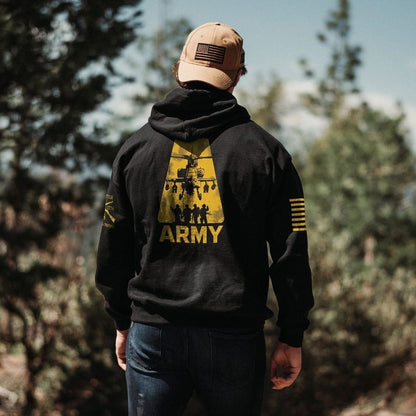 Grunt Style Army A-Team Hoodie - Black