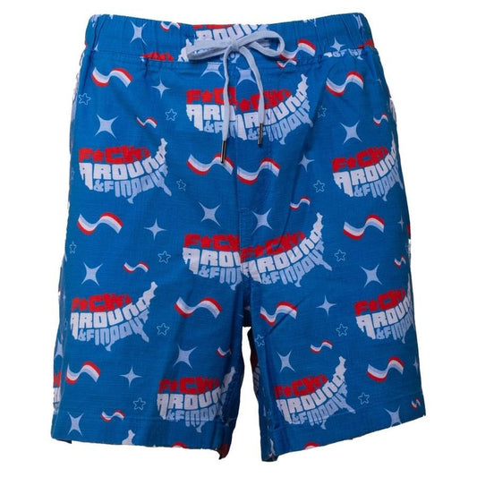 Grunt Style Getaway Casual Shorts - FAFO - Light Blue