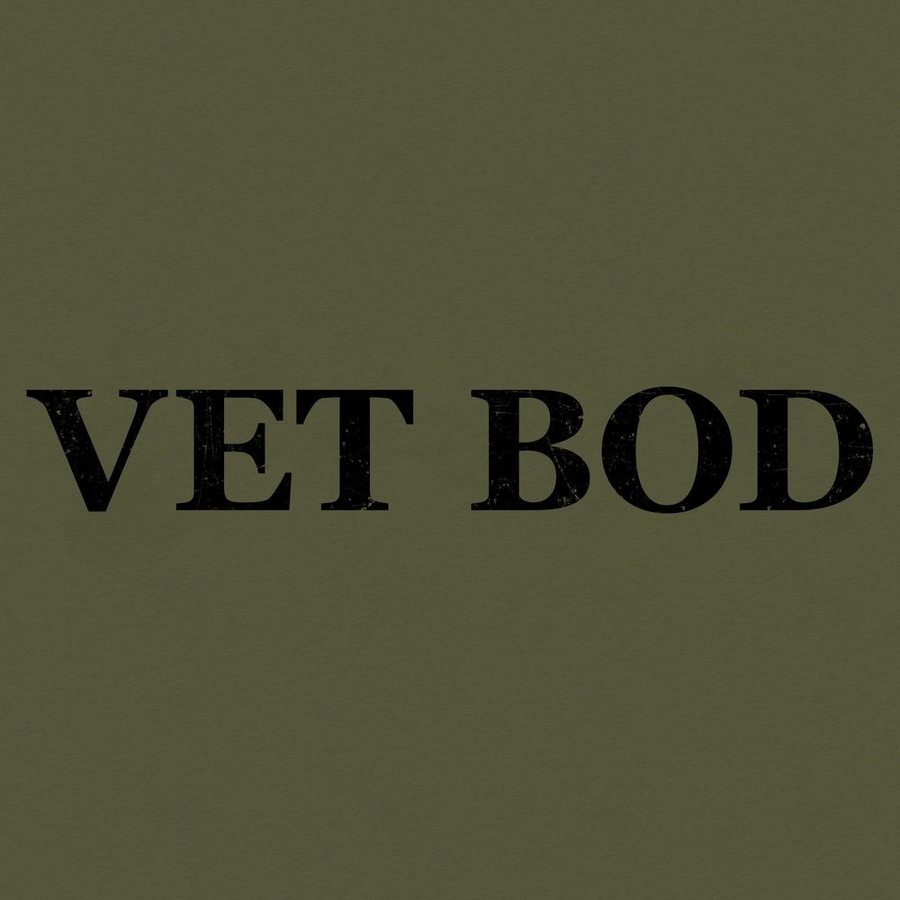 Grunt Style Women's Vet Bod Boyfriend Fit T-Shirt - Military Green