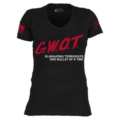 Grunt Style Women's G.W.O.T. V-Neck - Black