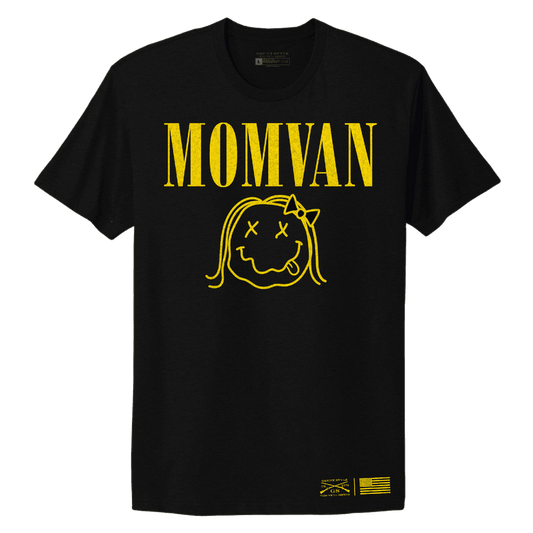 Grunt Style Women's MomVan Boyfriend Fit T-Shirt - Black