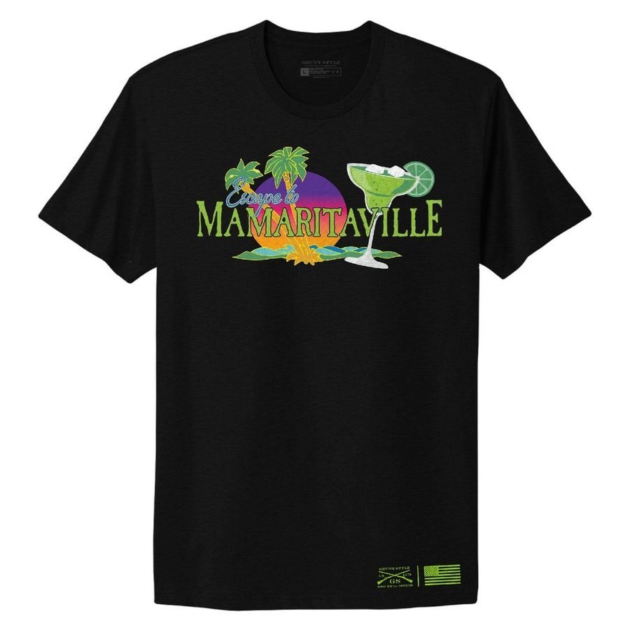 Grunt Style Women's Mamaritaville Boyfriend Fit T-Shirt - Black