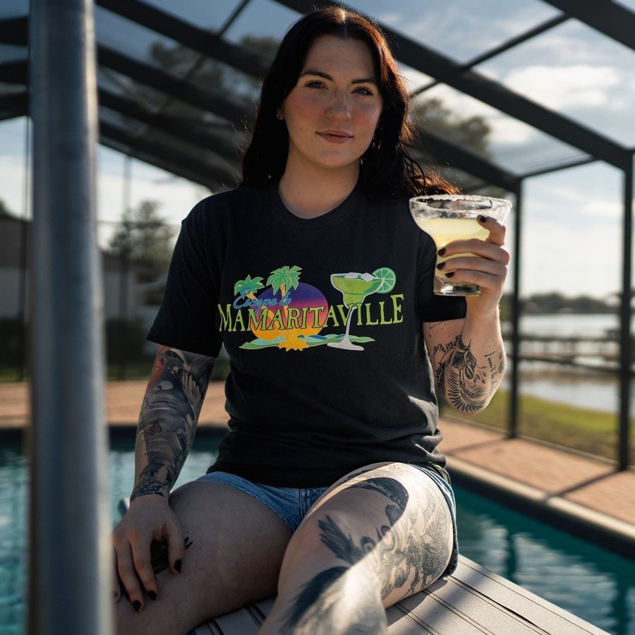 Grunt Style Women's Mamaritaville Boyfriend Fit T-Shirt - Black