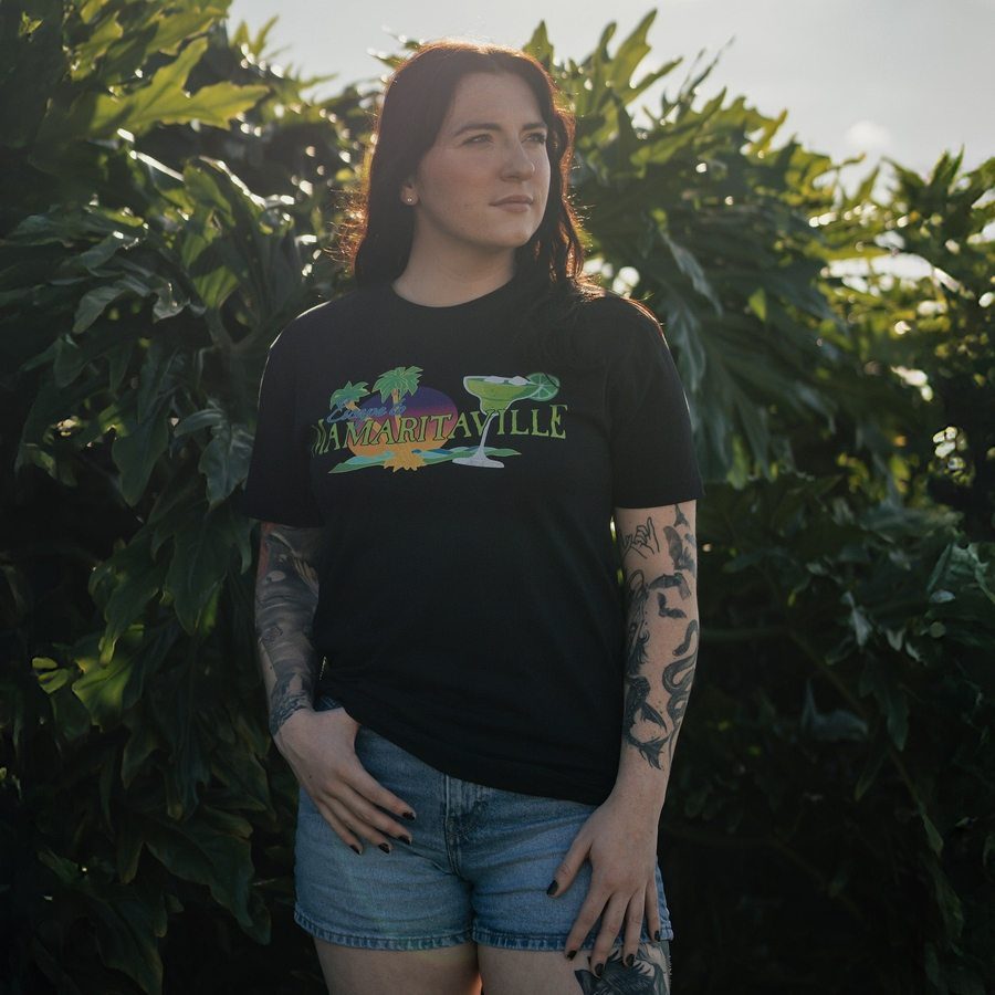 Grunt Style Women's Mamaritaville Boyfriend Fit T-Shirt - Black