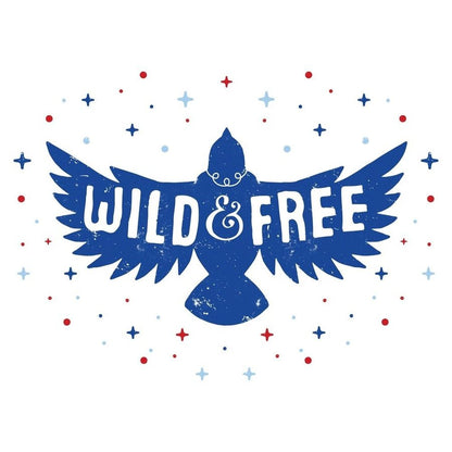 Grunt Style Women's Wild & Free Boyfriend Fit T-Shirt - White