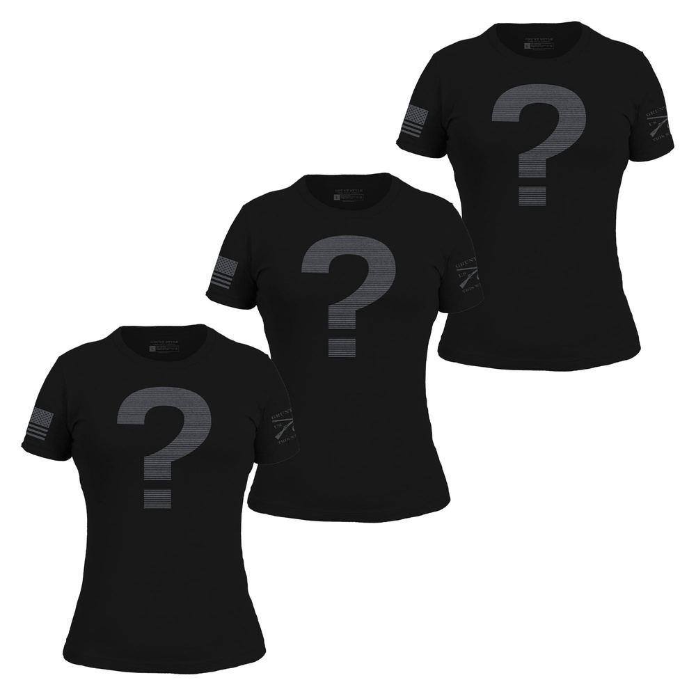 Grunt Style Mystery T-Shirt Bundle - Patriotic Tops for Women