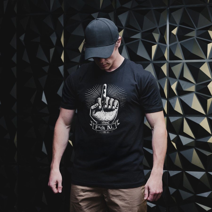 Grunt Style F*ck AI T-Shirt - Black