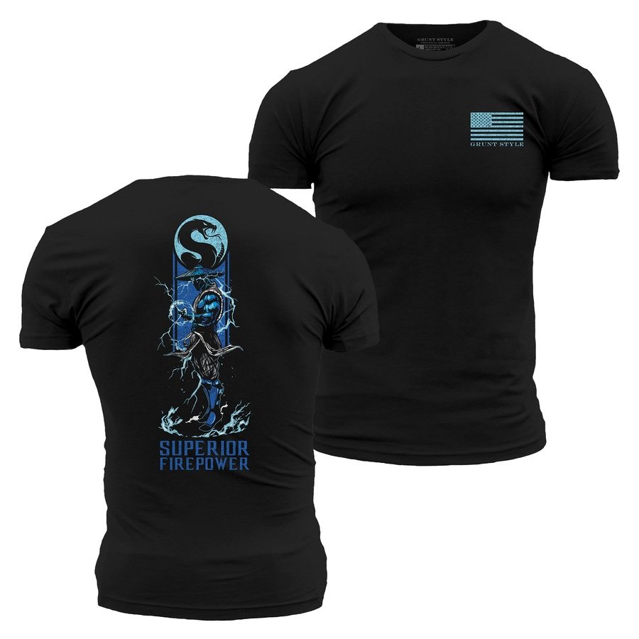 Grunt Style Superior Firepower T-Shirt - Black