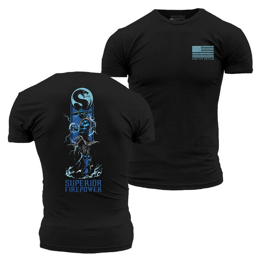 Grunt Style Superior Firepower T-Shirt - Black