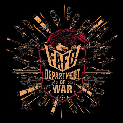 Grunt Style Department Of War T-Shirt - Black