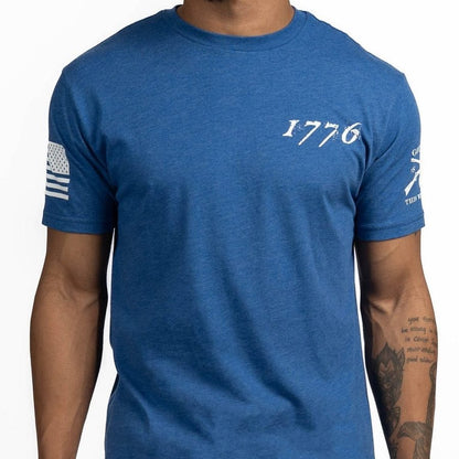 Grunt Style 1776 Flag T-Shirt - Royal