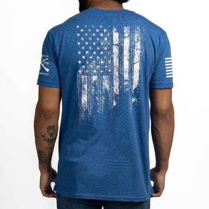 Grunt Style 1776 Flag T-Shirt - Royal