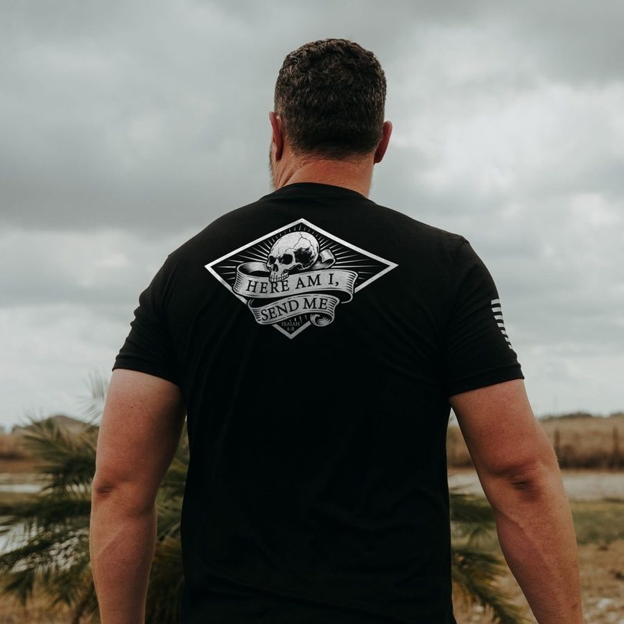 Grunt Style Send Me T-Shirt - Black