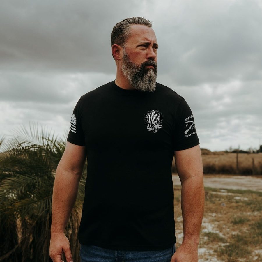 Grunt Style Send Me T-Shirt - Black