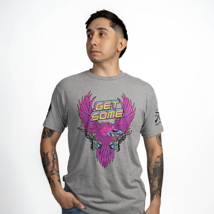 Grunt Style Get Some T-Shirt - Dark Heather Gray